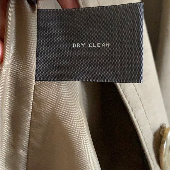 Kenneth Cole Classic Trench Coat Khaki Small - Picture 7 of 10